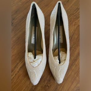 Vintage beaded heels